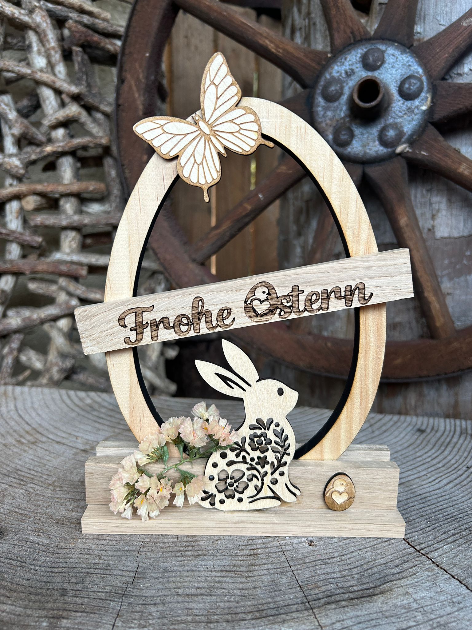 Osterei _Frohe Ostern_